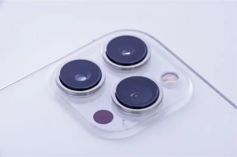 スマートフォンのカメラ部分