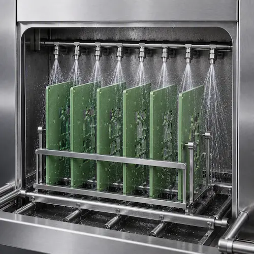 シャワー式パレット洗浄機